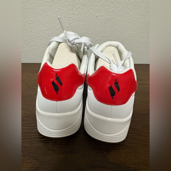 Sneakers uno Red and White Sneakers - Picture 4 of 6